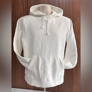 RE-IMAGINED BY J.CREW Men's White Hoodie Sweater Size Medium